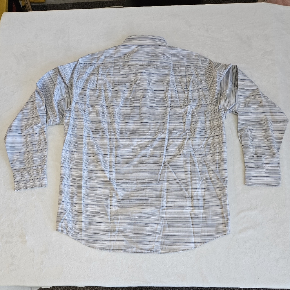 HSM HART SCHAFFNER MARX MEN'S SZ LARGE LONG SLEEVE SHIRT NEW - Picture 10 of 10